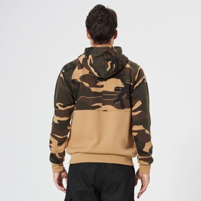 Ewald - Modieuze camouflage hoodie