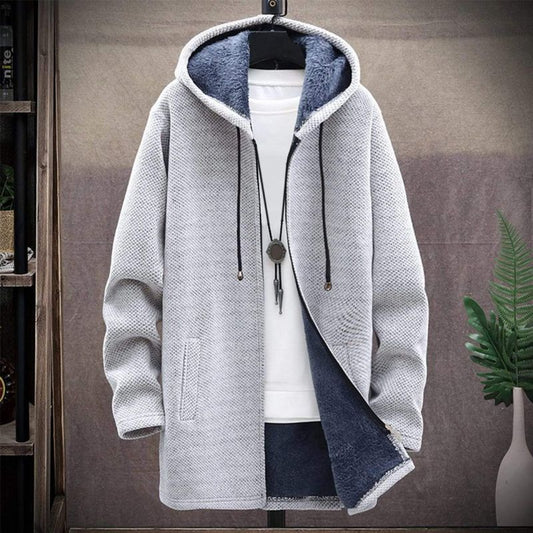 Paul - Warme casual designer hoodie met zijzakken