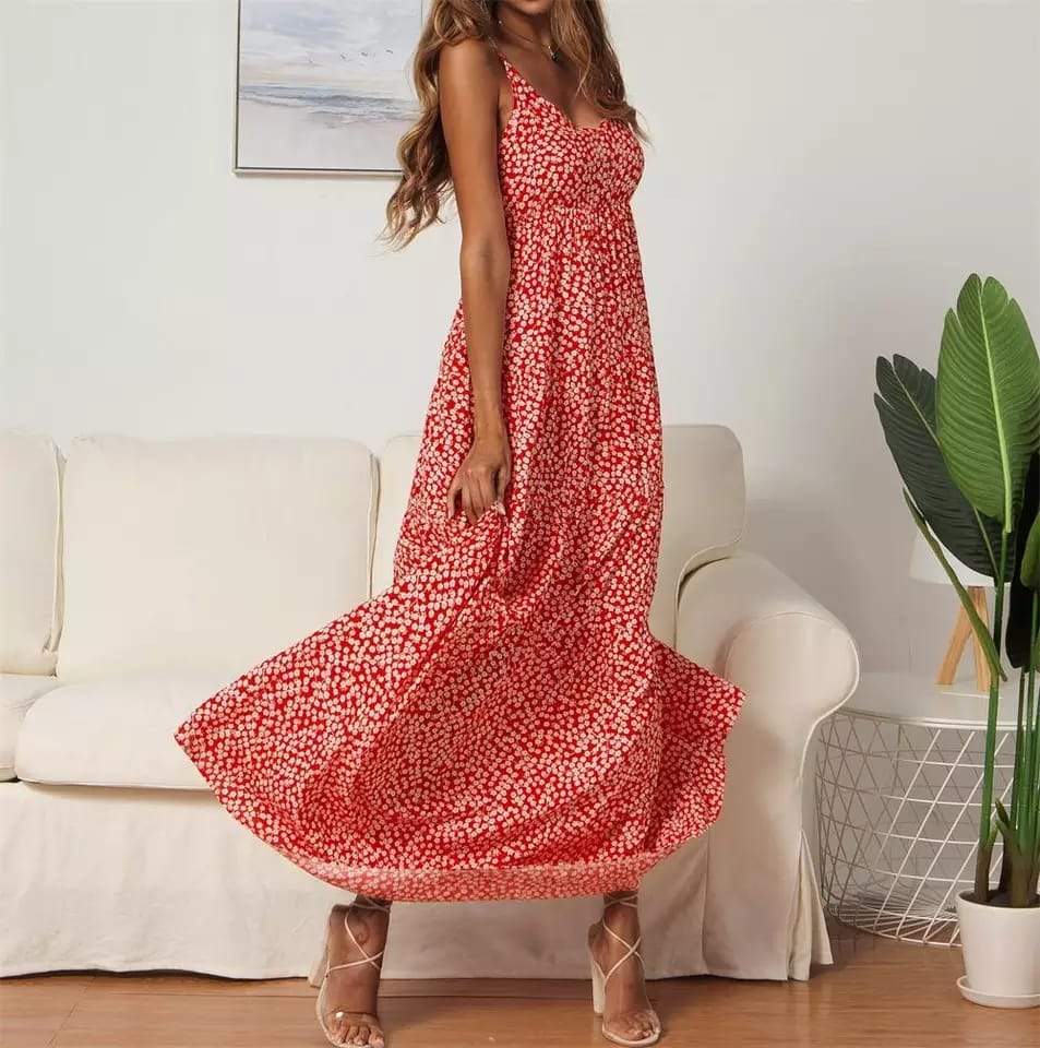 Melissa - Lange jurk met elegant patroon